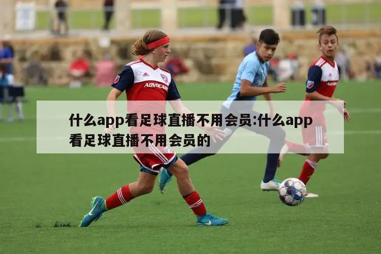 什么app看足球直播不用會員:什么app看足球直播不用會員的